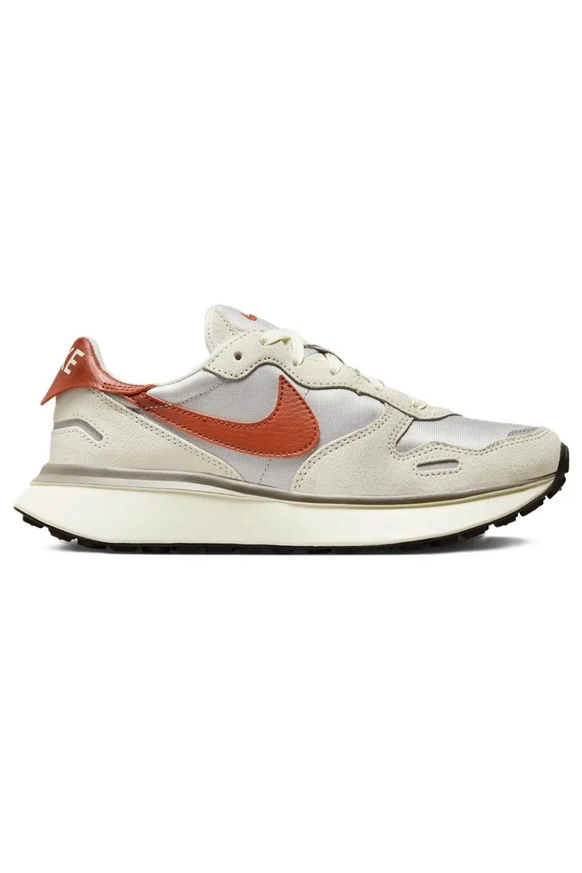 Nike Phoenix Waffle Womens Sneaker Reflektörlü Kadın Günlük Spor Ayakkabı Krem