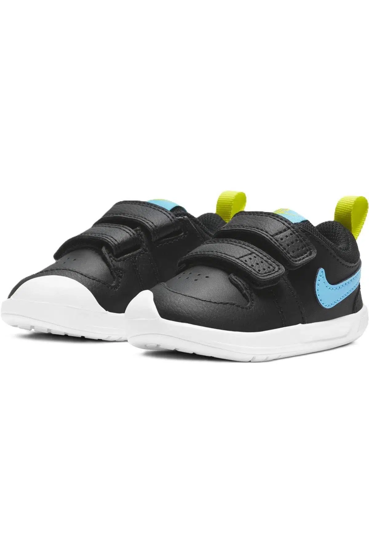 Nike Pico 5 Toddler Shoes Leather Gerçek Deri Unisex Siyah Çocuk Yürüyüş Ayakkabısı