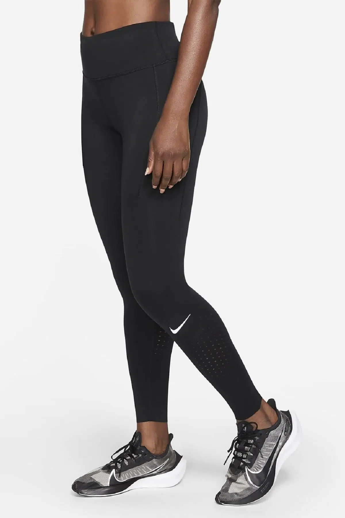 Nike Epic Lux Buhar Bariyer Cepli Şekillendirici Toparlayıcı Siyah Spor Tayt
