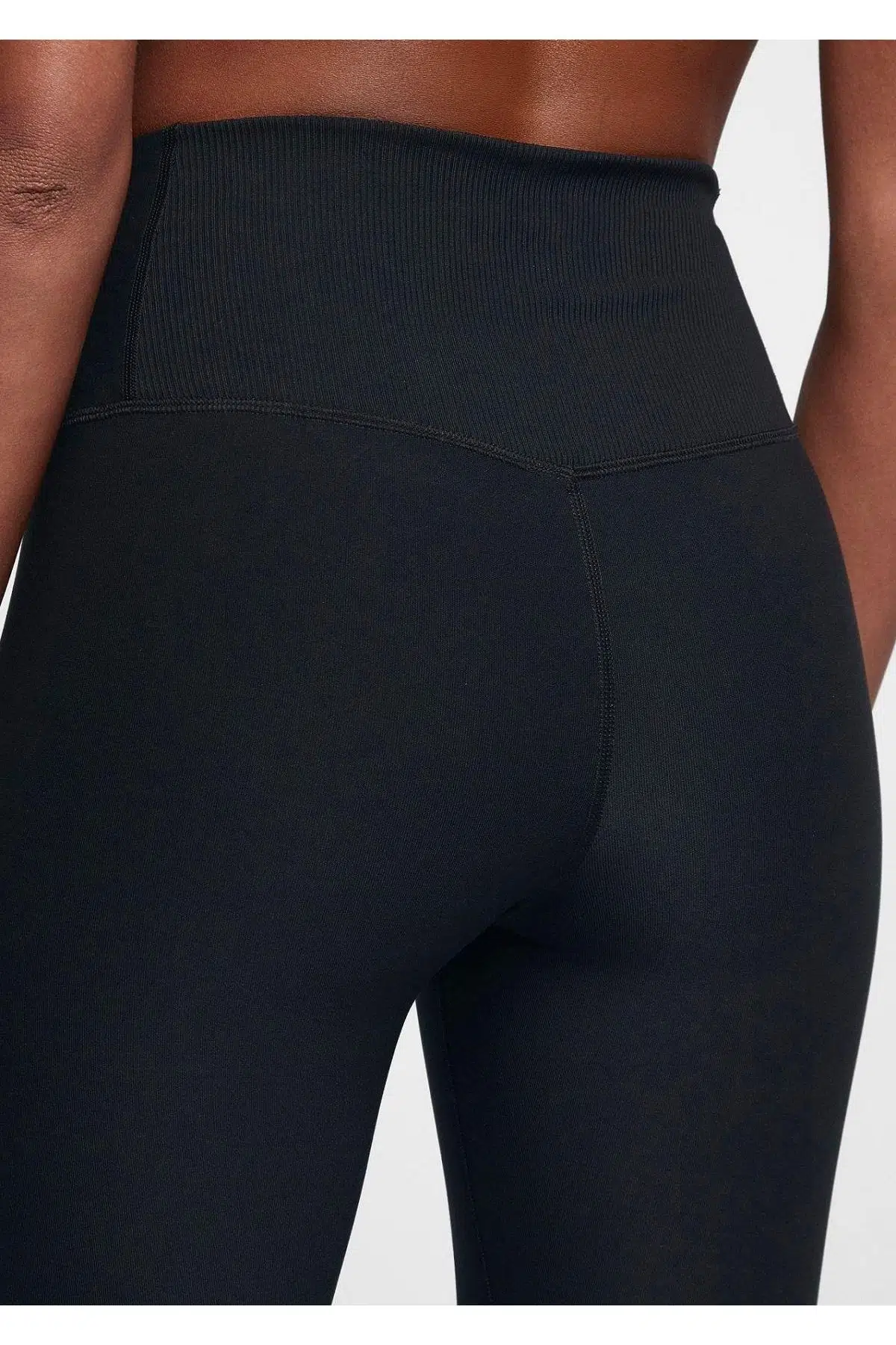 Nike Power Sculpt Hyper Tight Fit 7/8 Yüksek Belli Şekillendirici Siyah Spor Tayt