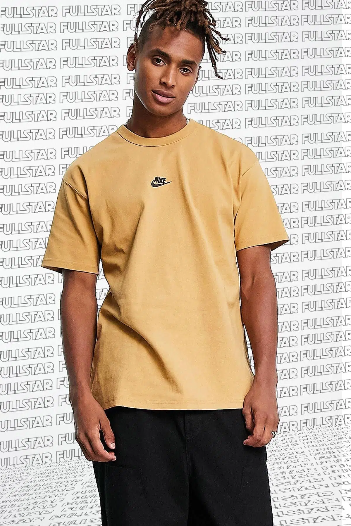 Nike Premium Essential Sust Tee Unisex Loose Fit Bol Kesim Kalın Unisex Tişört Turuncu