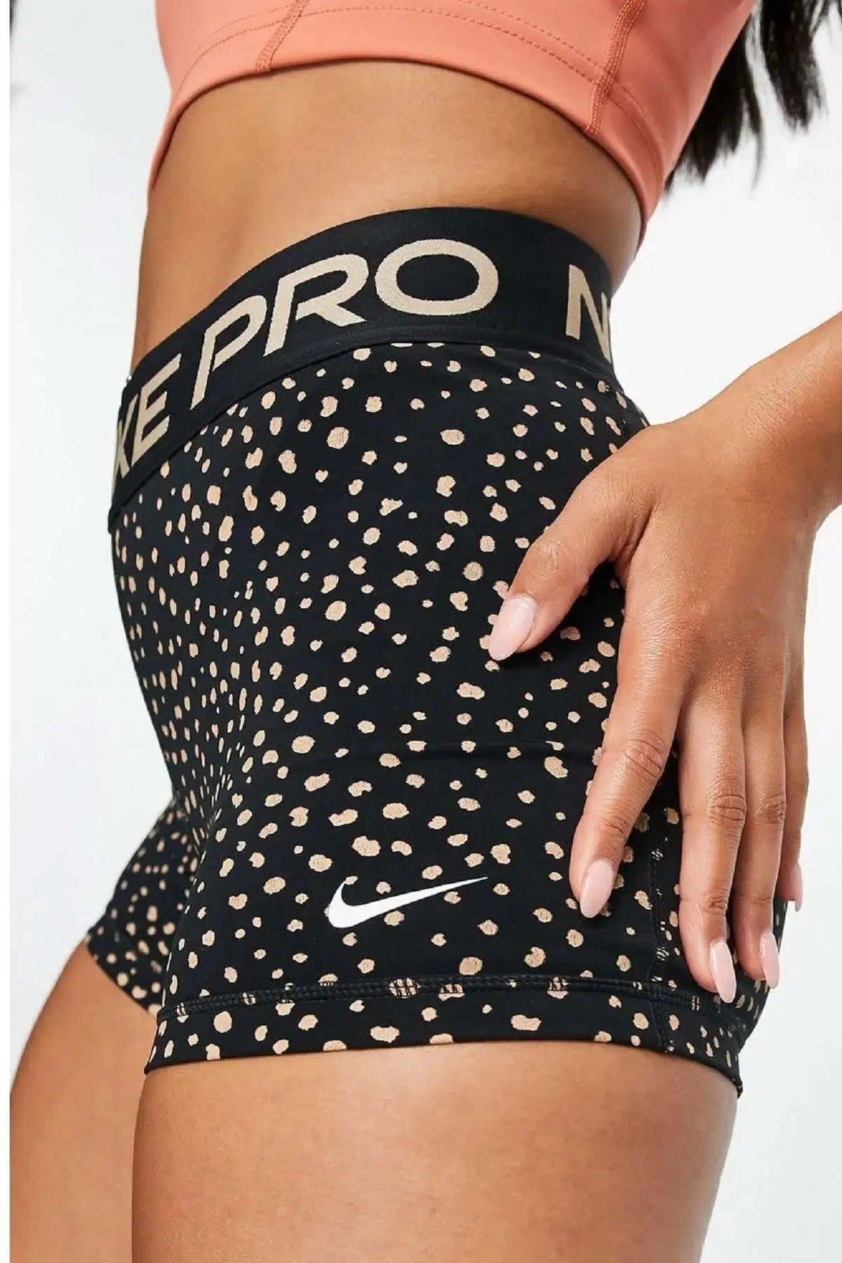 Nike Pro 365 8cm (approx.) Printed Training Shorts Puantiyeli Tayt Şort DM