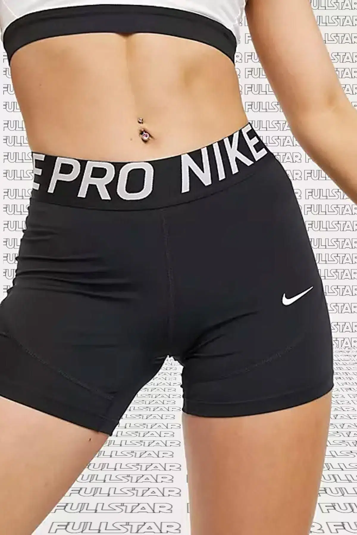 Nike Pro Dri Fit 5 inch Training Tight Shorts Black Kısa Siyah Şort