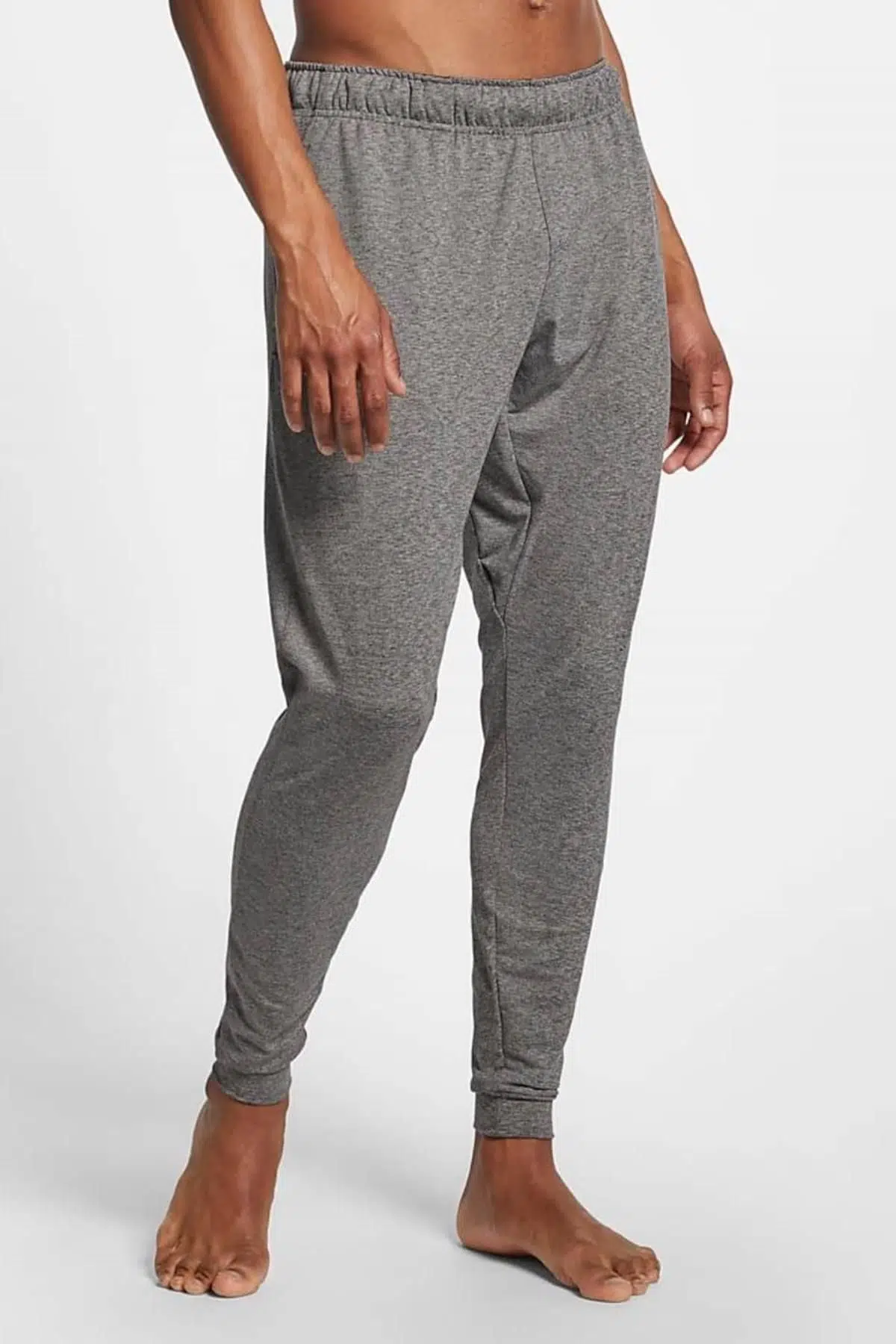 Nike Dri Fit Yoga Jogger Pants Grey Erkek Eşofman Altı Gri