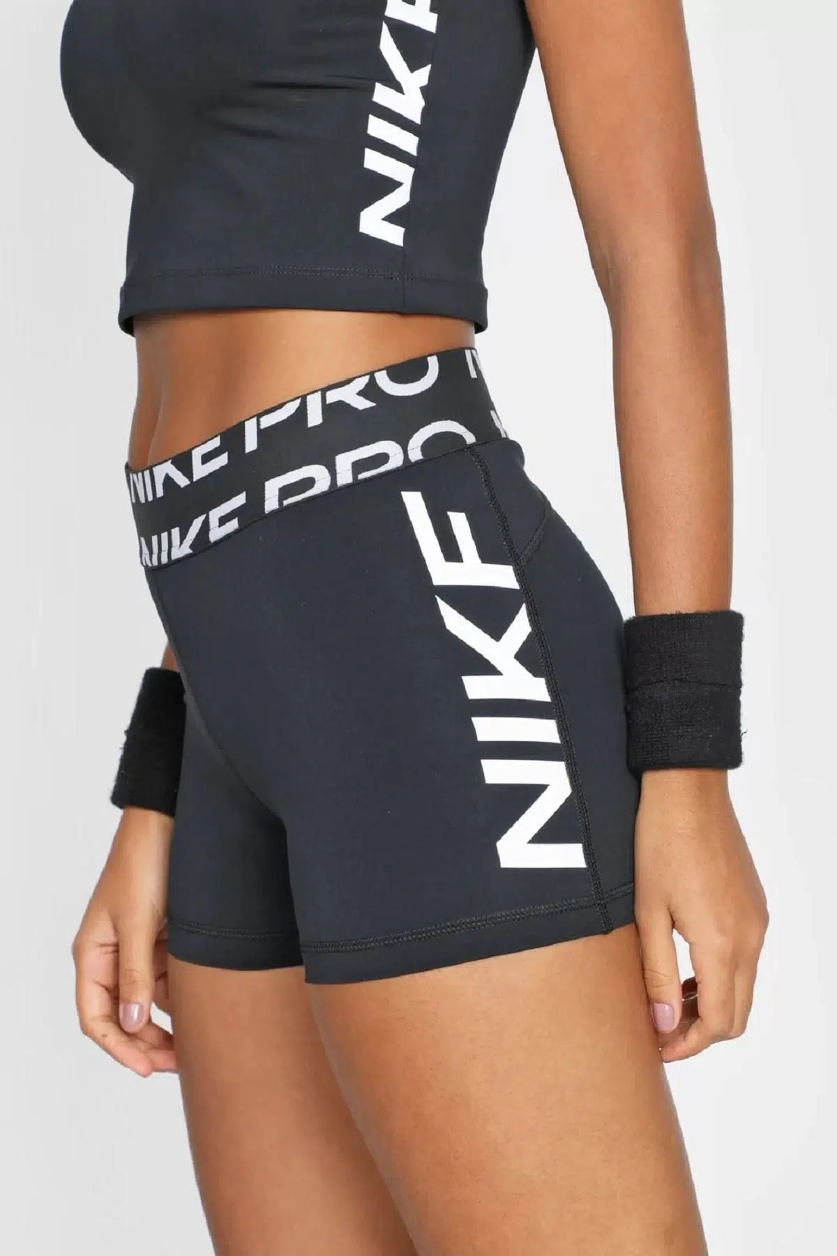Nike Pro Shorts Tights Graphic Shorts 3in Siyah
