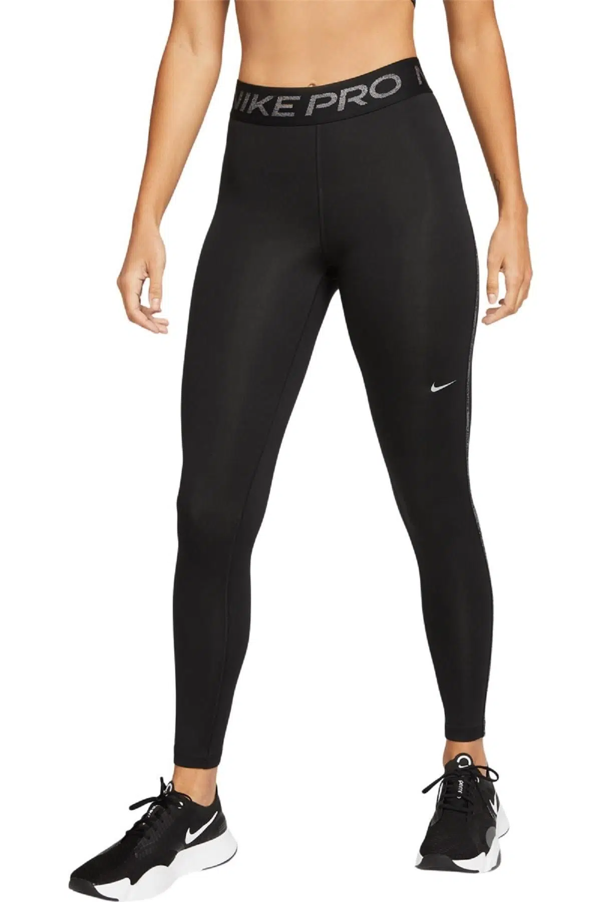 Nike Pro Therma Leggins Şekillendirici Siyah Termal Tayt