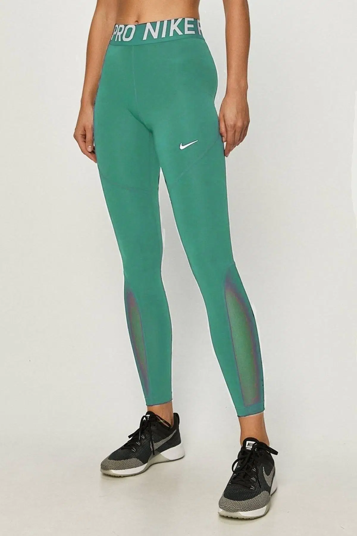 Nike Pro Tigh Fit Full Length Leggings Toparlayıcı Tam Boy Tayt Koyu Yeşil