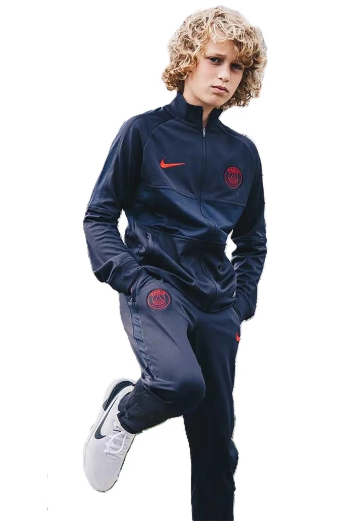 Nike PSG Dri Fit Strike Tracksuit Çocuk Eşofman Takımı Siyah-Lacivert