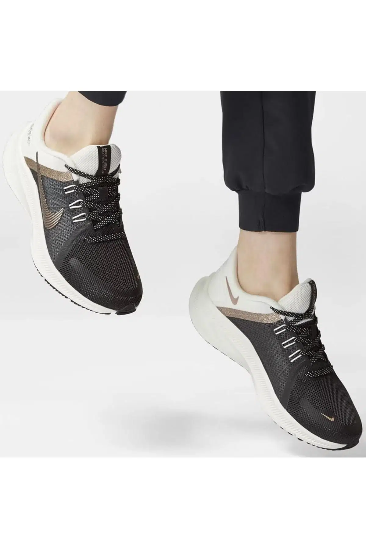 Nike Quest 4 Premium Running Shoes Kadın Yürüyüş Koşu Ayakkabısı Siyah