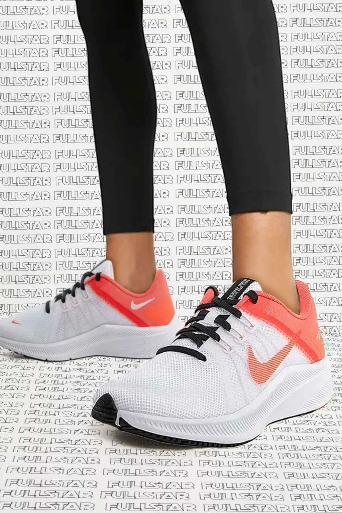 Nike Quest 4 Walk Running Shoes Unisex Yürüyüş Koşu Ayakkabısı Beyaz Kırmızı