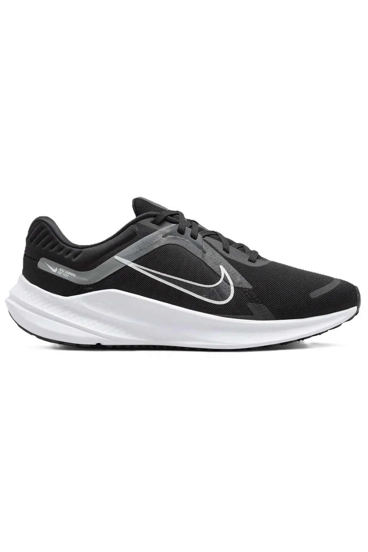 Nike Quest 5 Walk Running Shoes Black Unisex Yürüyüş Koşu Ayakkabısı Siyah Beyaz Swoosh 