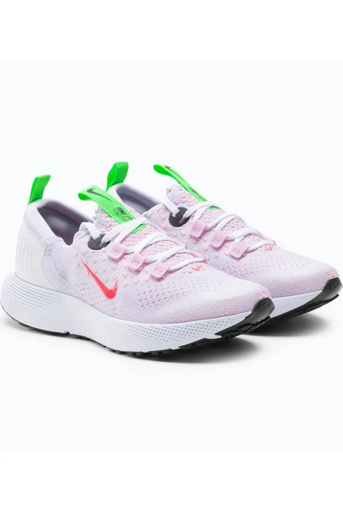 Nike React Run Flyknit Walk Runnig Shoes Hafif Esnek Yürüyüş Koşu Ayakkabısı Pembe