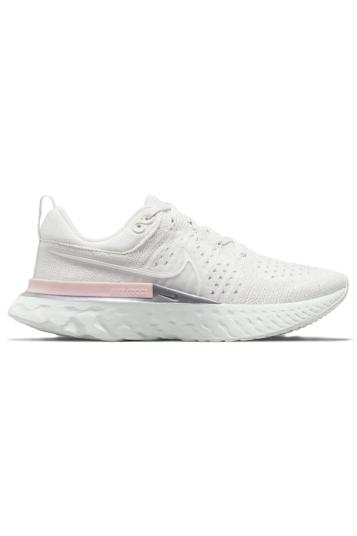 Nike React Infinity Run Flyknit 2 Running Reflöktörlü Kadın Koşu Ayakkabı Krem