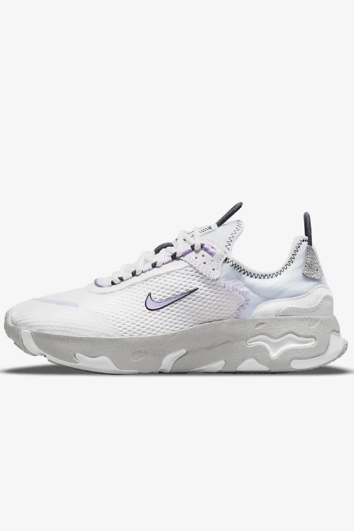Nike React Live GS Unisex Sneaker Günlük Beyaz Mor Spor Ayakkabı