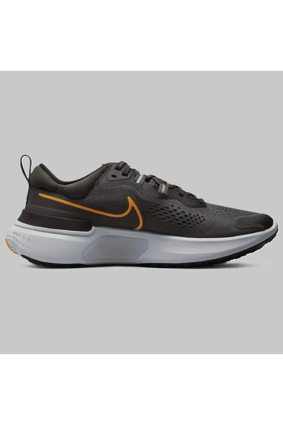 Nike React Miler 2 Reflektörlü Yürüyüş Koşu Ayakkabısı Gri