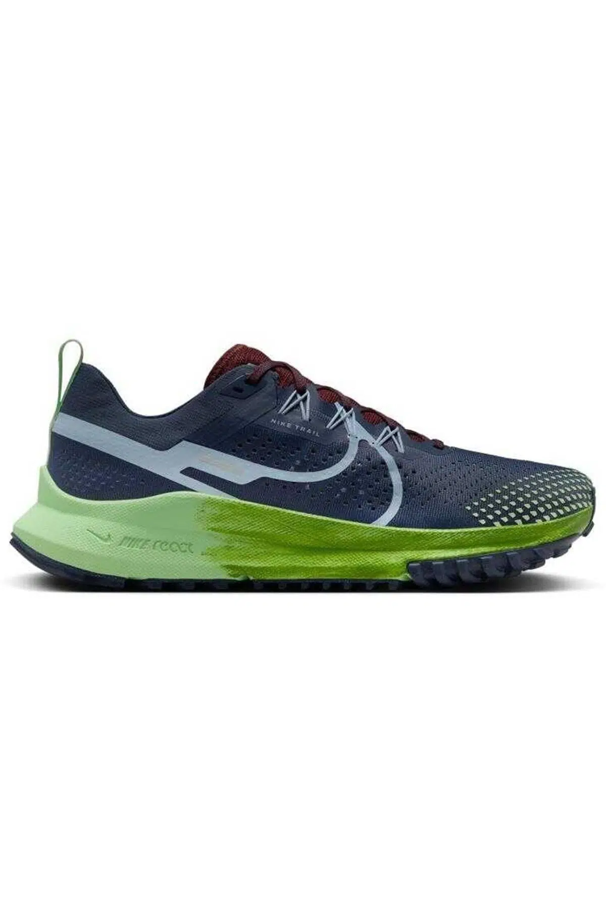 Nike React Pegasus Trail 4 Erkek Mavi Yeşil Arazi Yürüyüş Koşu Ayakkabısı