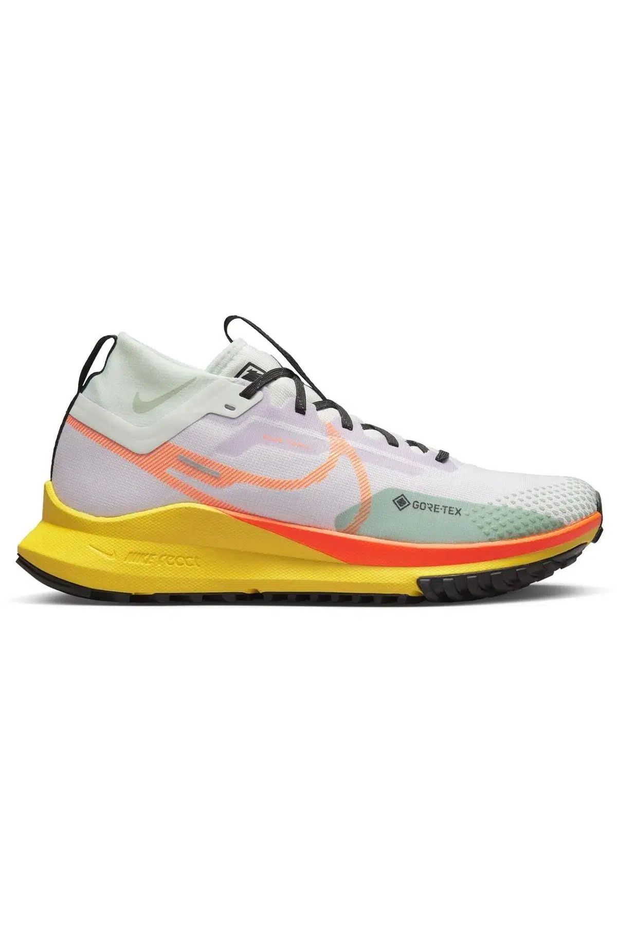 Nike React Pegasus Trail 4 GoreTex Su Geçirmez Nefes Alan Reflektörlü Yürüyüş Koşu Ayakkabısı Mor
