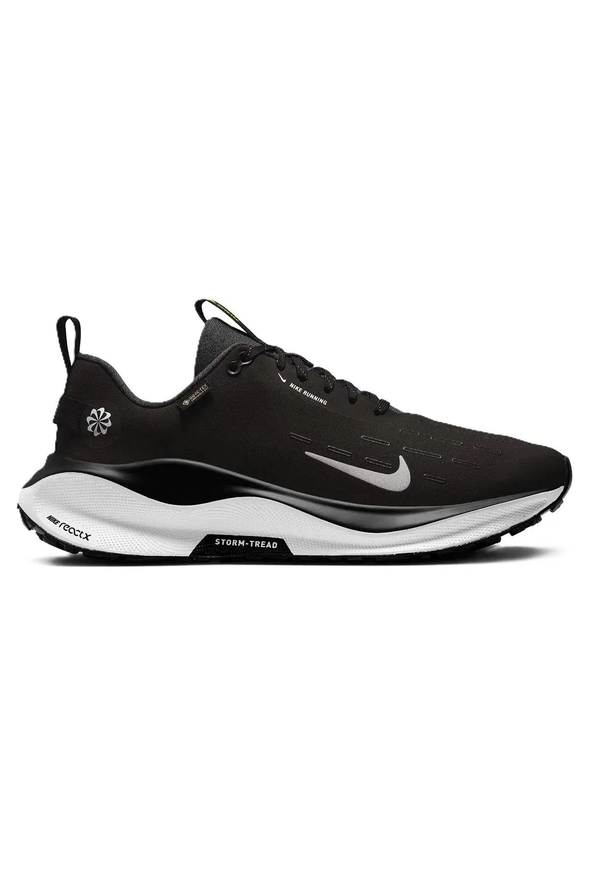 Nike Reactx Infinity Rn 4 Goretex Mens Running Shoes Black Goretex Nefes Alabilen Erkek Yürüyüş Koşu Ayakkabısı Siyah