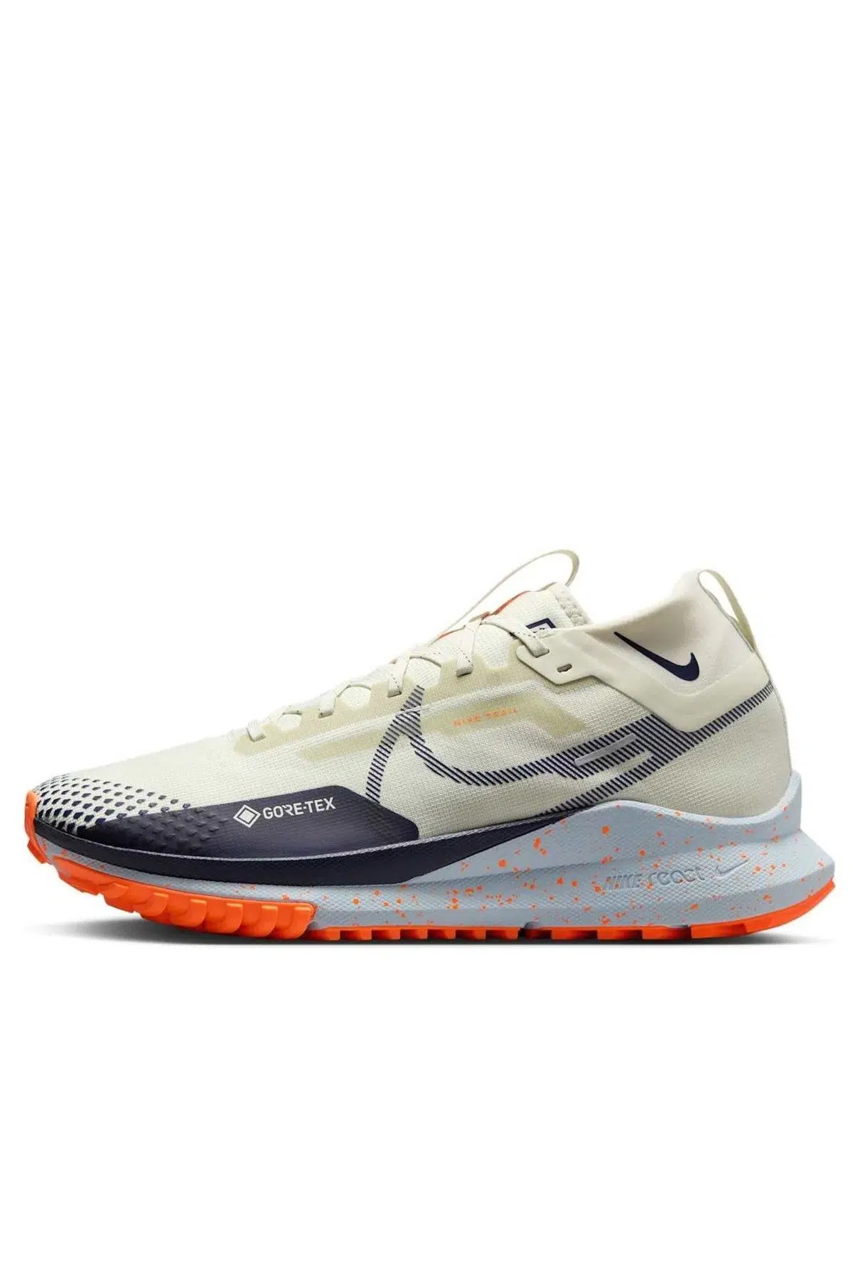 Nike React Pegasus Trail 4 GoreTex V2 Mens Running Shoes Su Geçirmez Reflektörlü Yürüyüş Koşu Ayakkabısı Krem