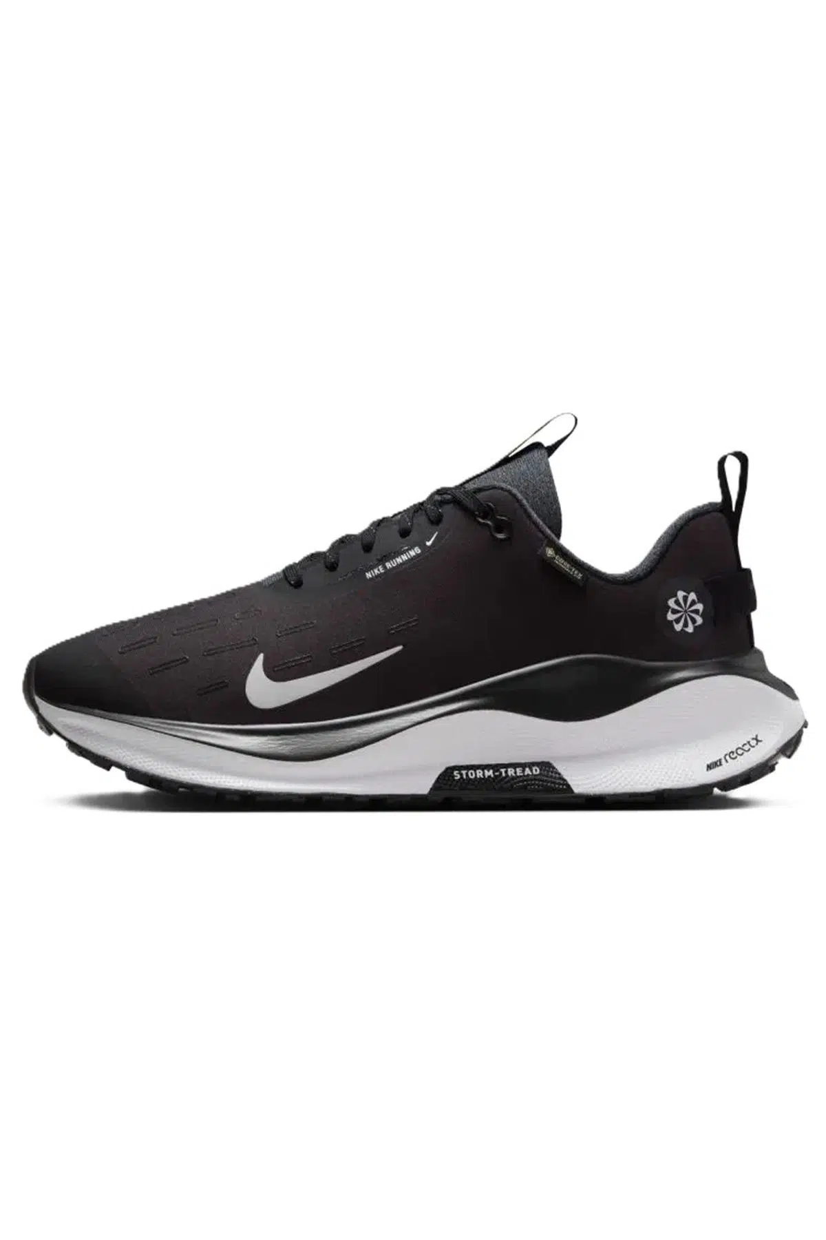  Nike Reactx Irfinity Run 4 Womens Goretex Run Shoes Su geçirmez Kadın Yürüyüş Koşu Ayakkabısı Siyah