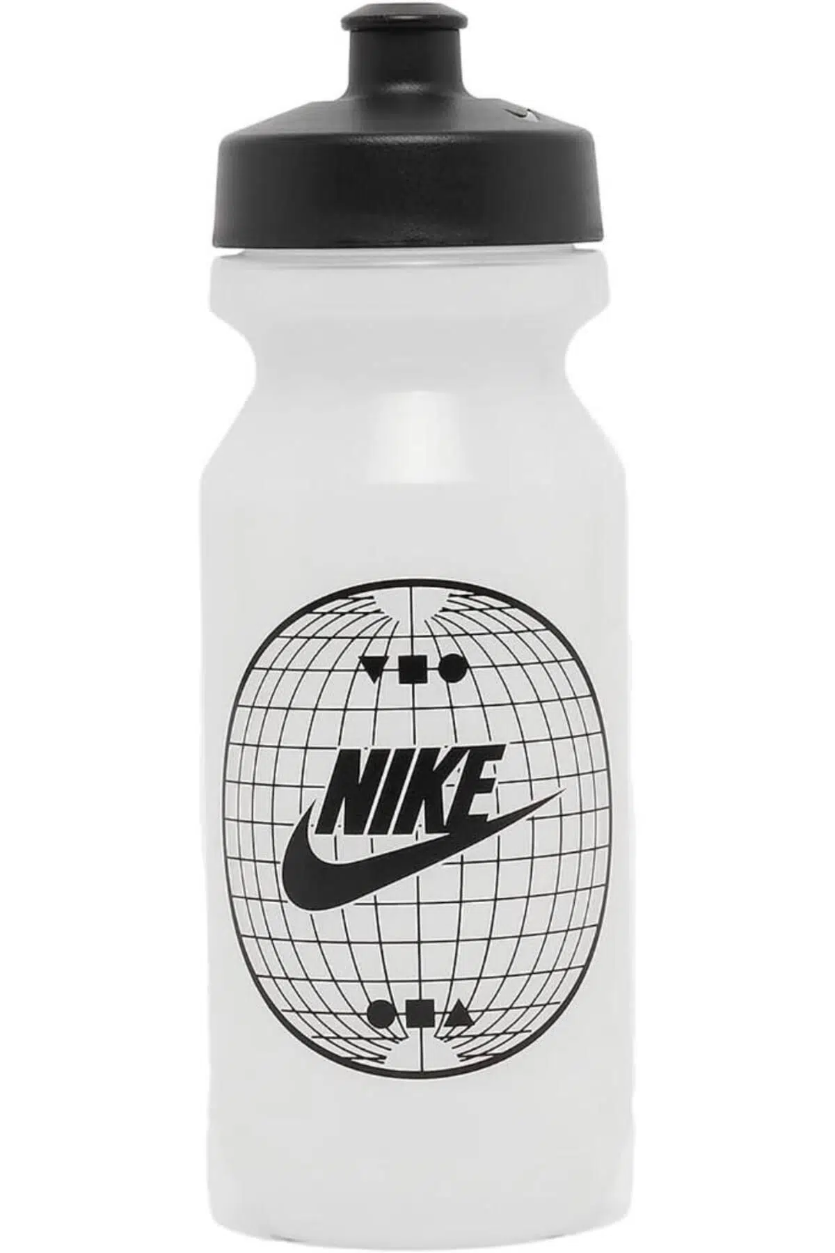 Nike Big Mouth Bottle 2.0 Unisex Grafik Su Şişesi 650ml 22oz Beyaz/Siyah
