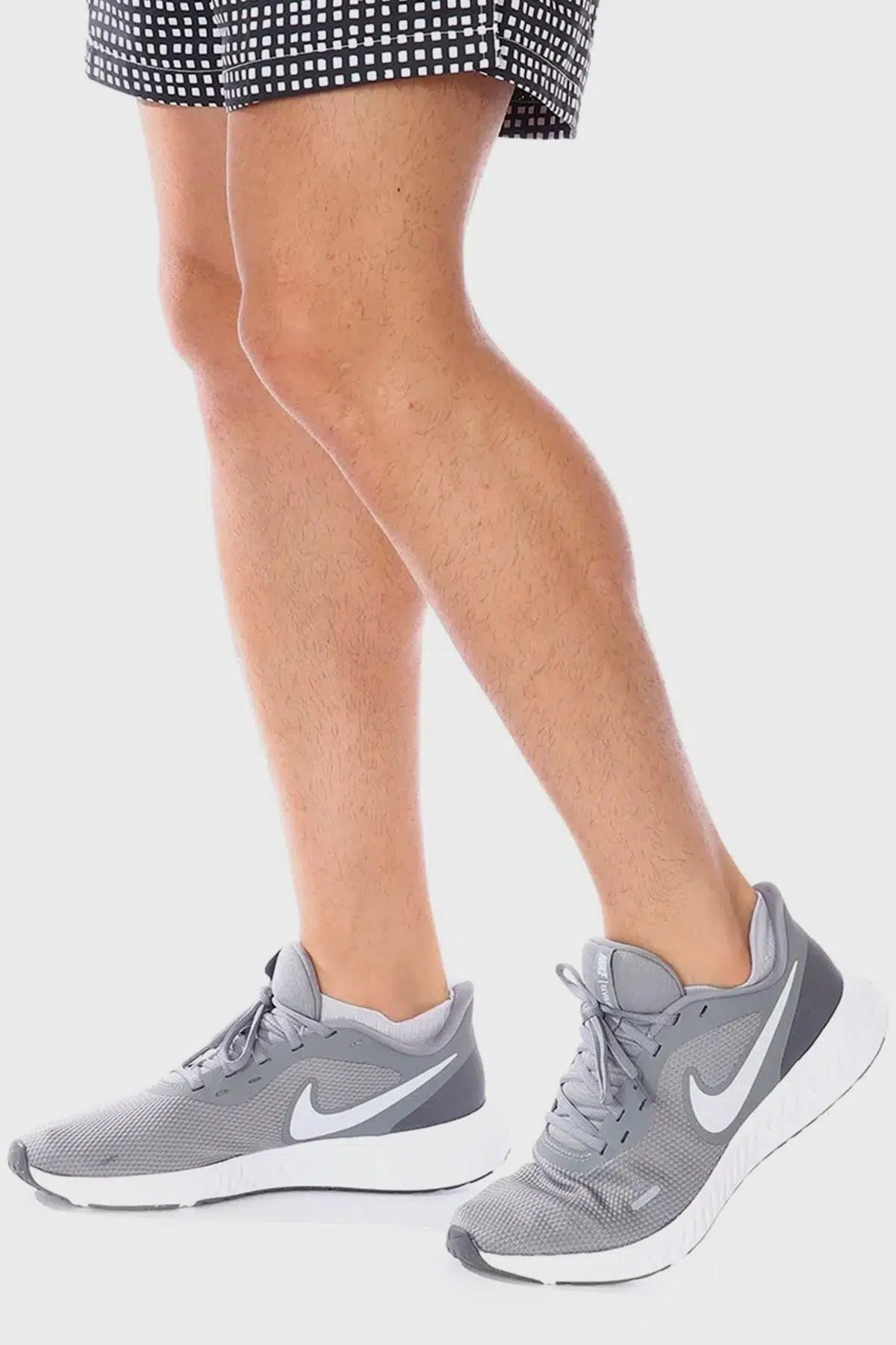 Nike Revolution 5 Men's Running Shoe Gray Erkek Yürüyüş Koşu Ayakkabısı Gri