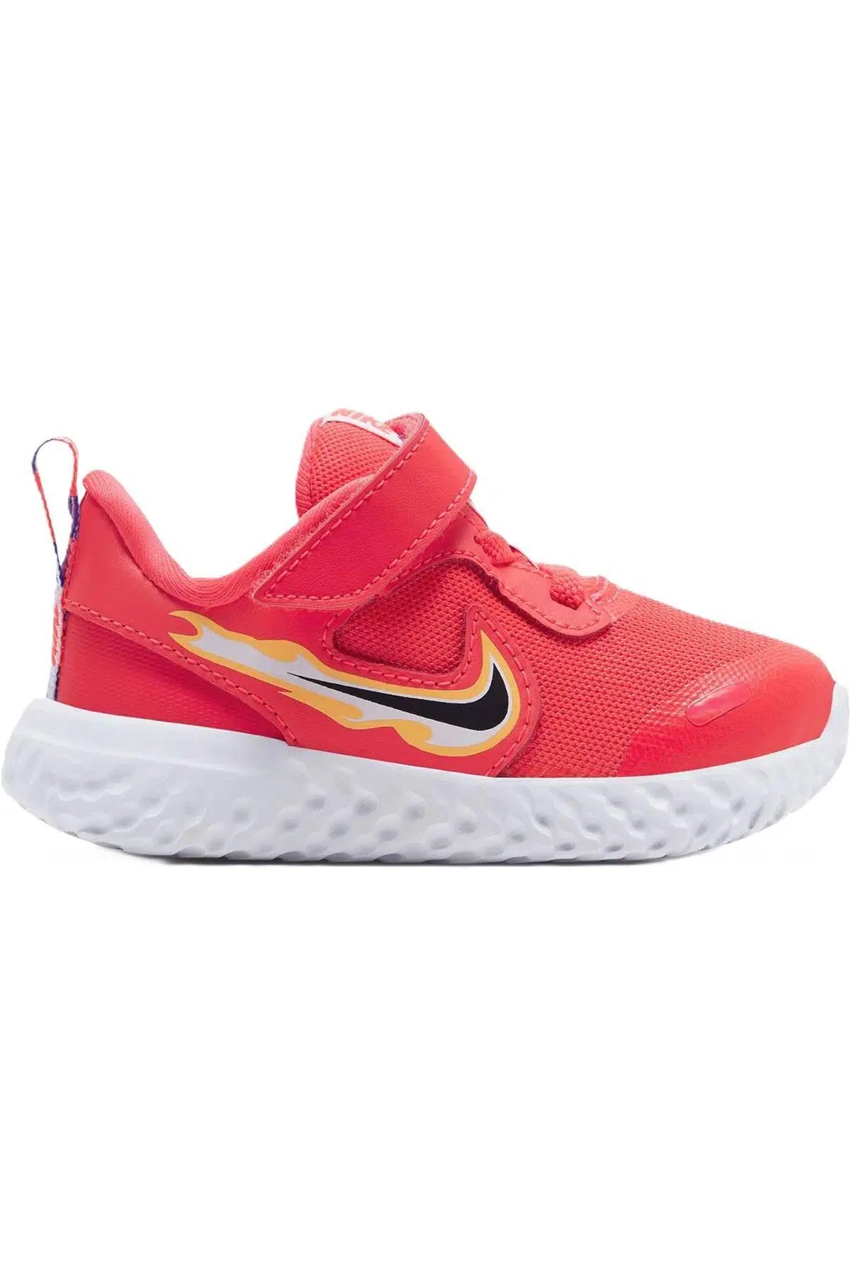 Nike Revolution 5 TDV Fıre Walk Shoes Lastik ipli Kolay Giyimli Turuncu Yürüyüş Ayakkabısı 