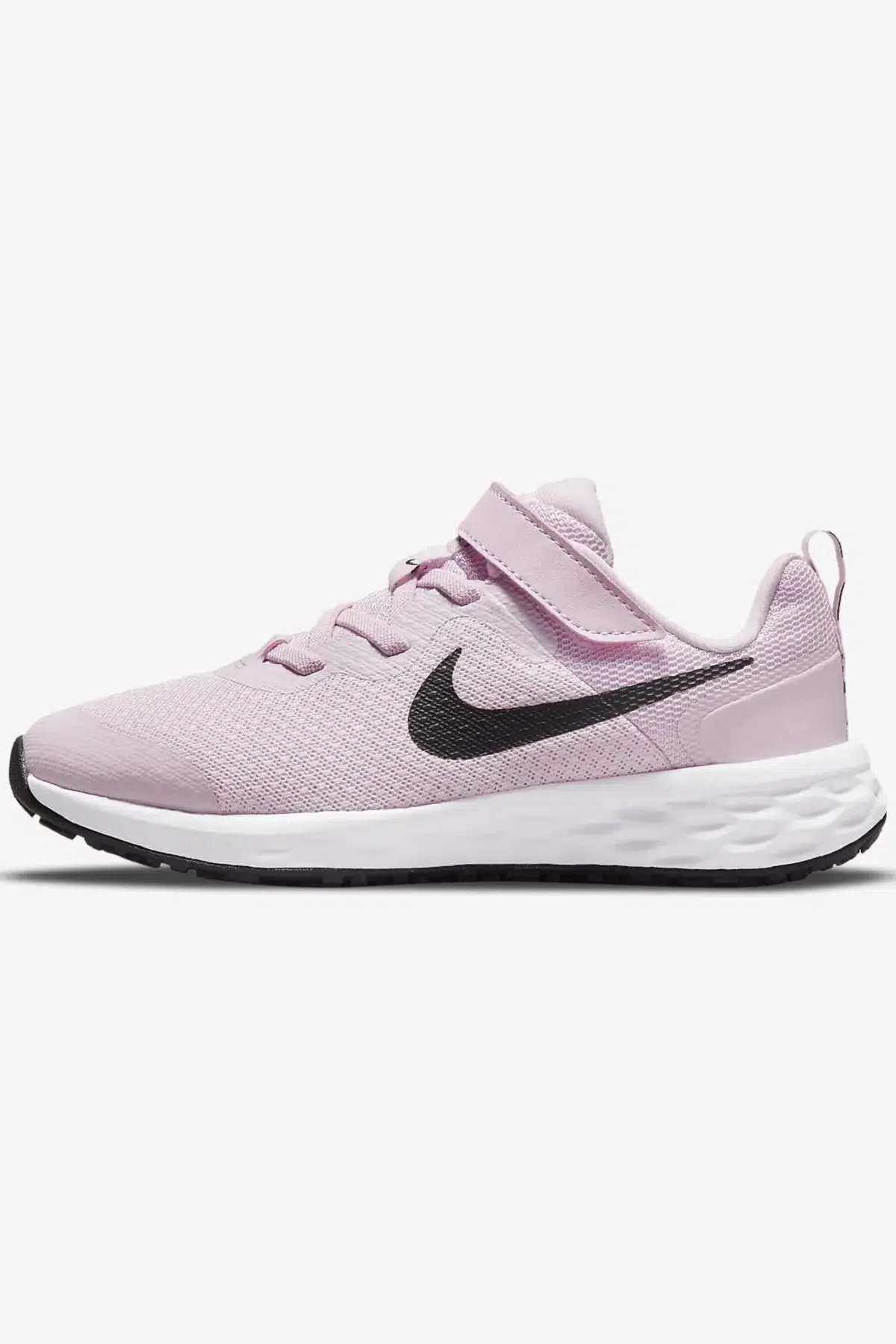 Nike Revolution 6 Walk Shoes Lastik ipli Kolay Giyimli Yürüyüş Ayakkabısı Pembe