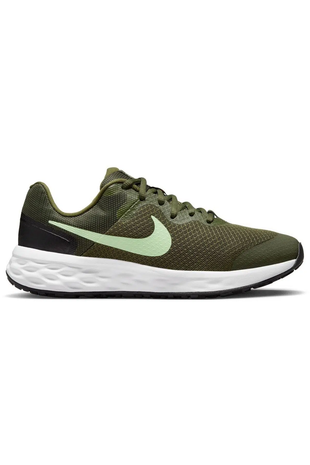 Nike Revolution 6 G. S. Walk Running Shoes Yürüyüş Koşu Ayakkabısı Yeşil Haki