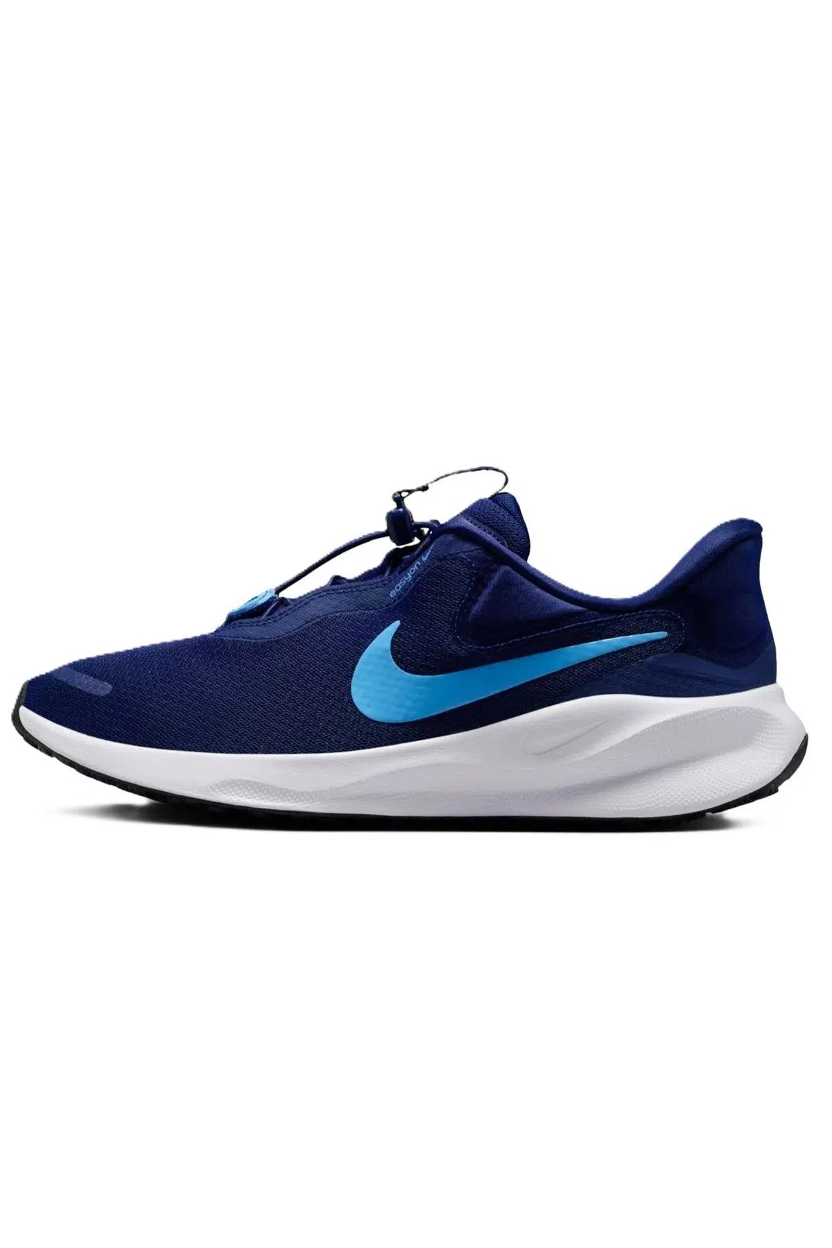 Nike Revolution 7 Easyon Unisex Walking Shoes Lastik Bağcıklı Yürüyüş Koşu Ayakkabısı Lacivert