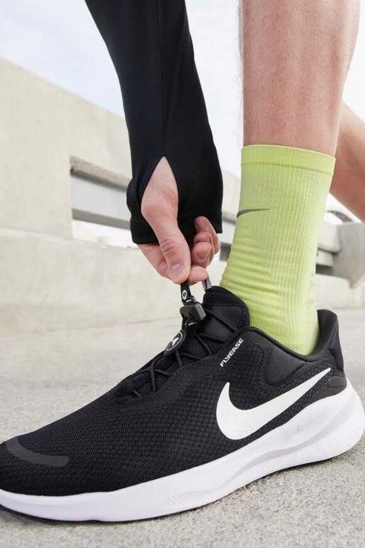 Nike Revolution 7 Easyon Unisex Yürüyüş Koşu Ayakkabısı Siyah