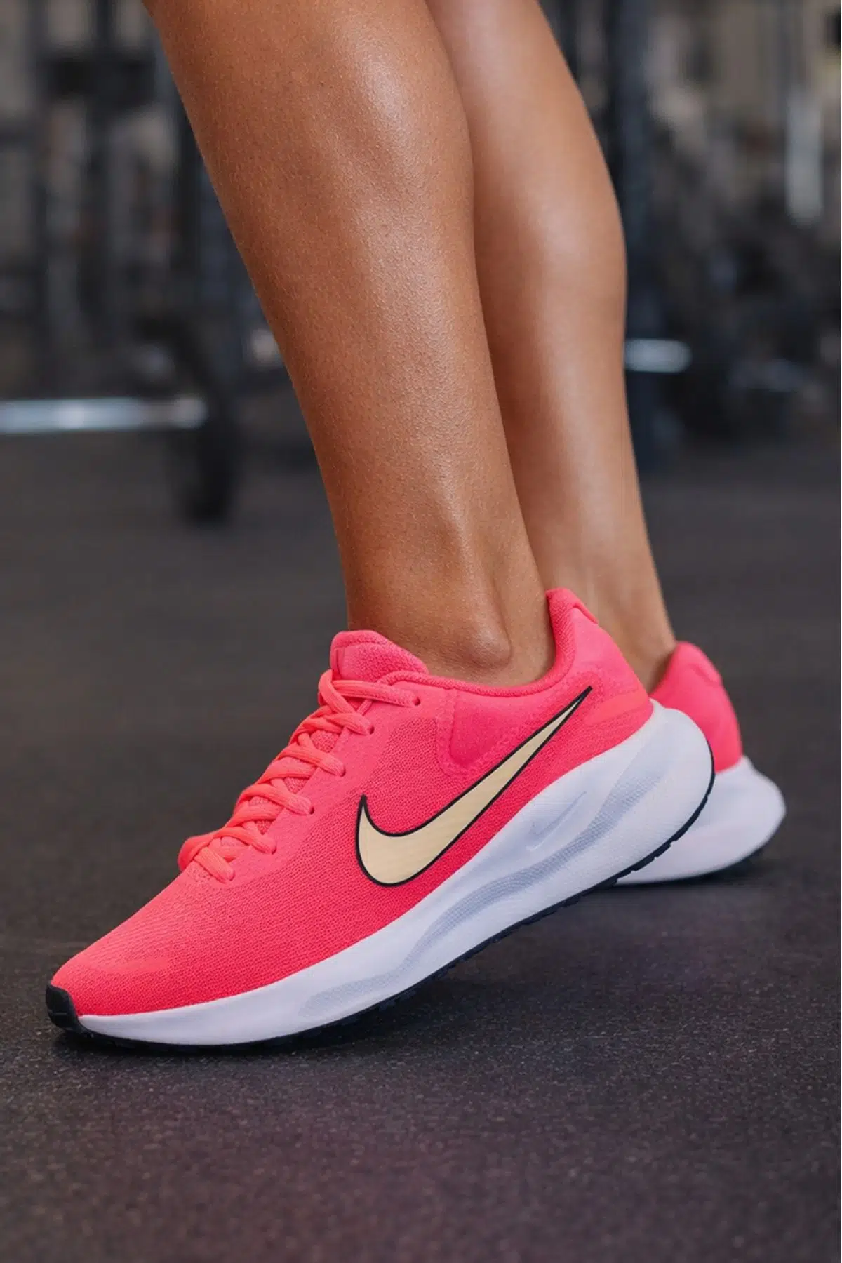 Nike Revolution 7 Womens Running Shoes Kadın Koşu Yürüyüş Ayakkabısı Kırmızı