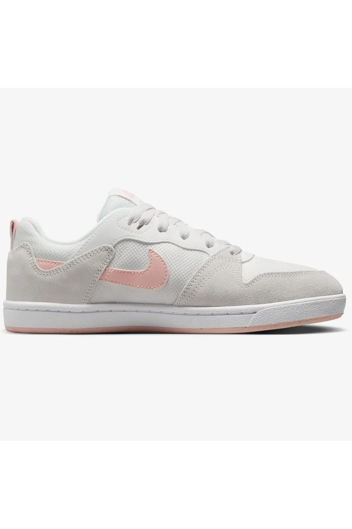 Nike SB Alleyoop Womens Leather Sneaker White Hakiki Deri Günlük Spor Ayakkabı Beyaz