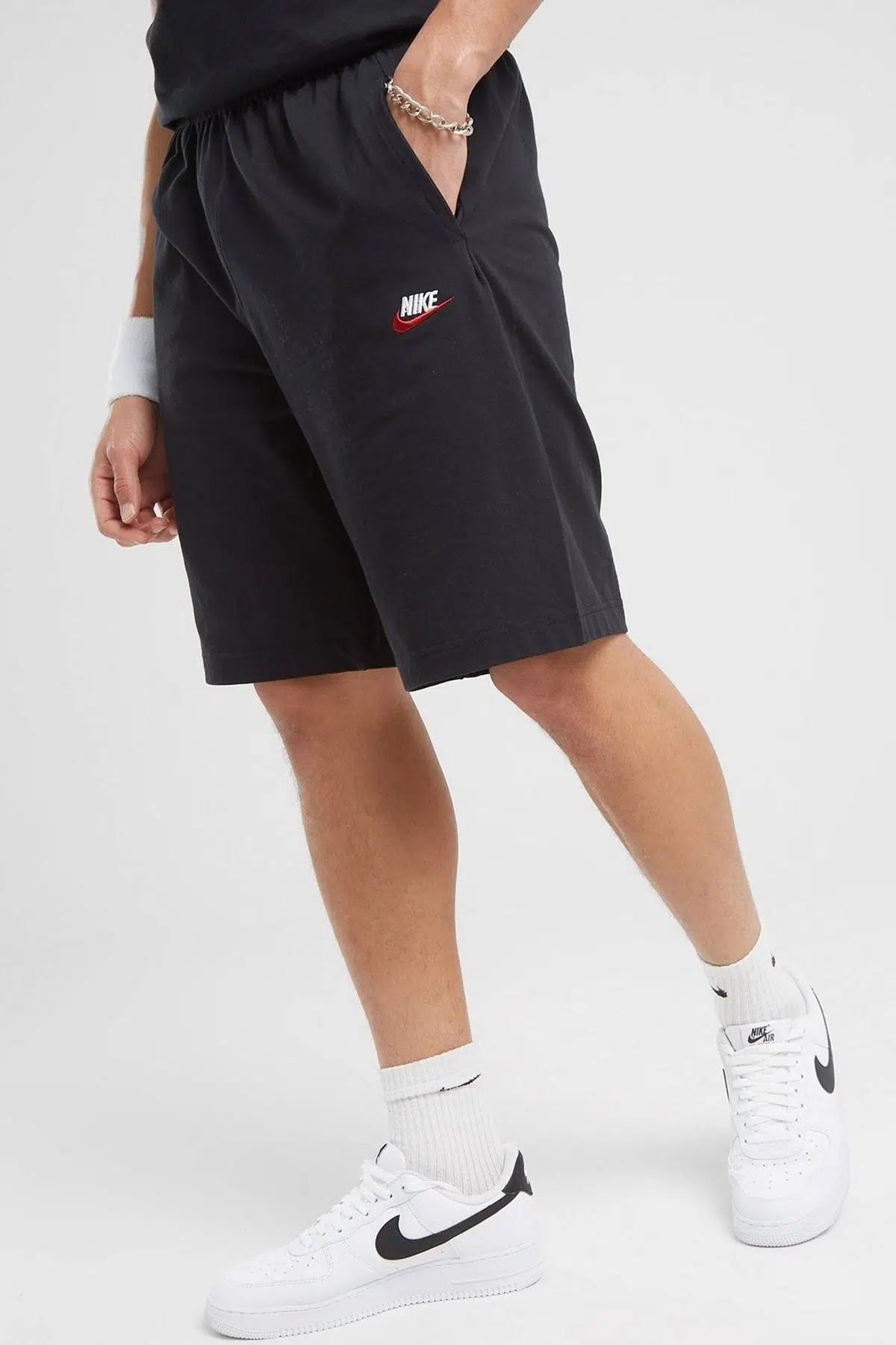 Nike Sportswear Szorty Men's Club Joursey Short Essentials Erkek Pamuklu Şort Siyah