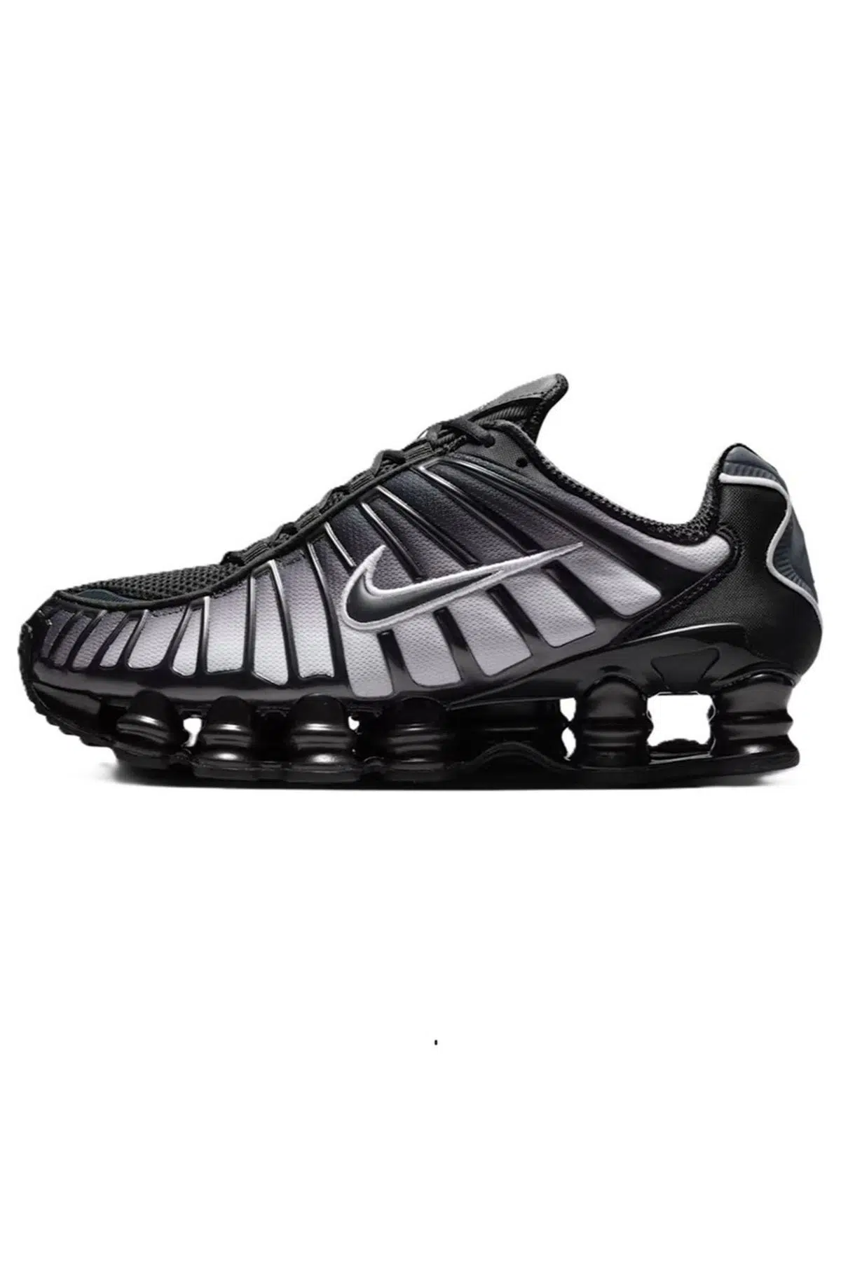 Nike Shox TL Fade Unisex Sneaker Günlük Spor Ayakkabı Gri-Siyah
