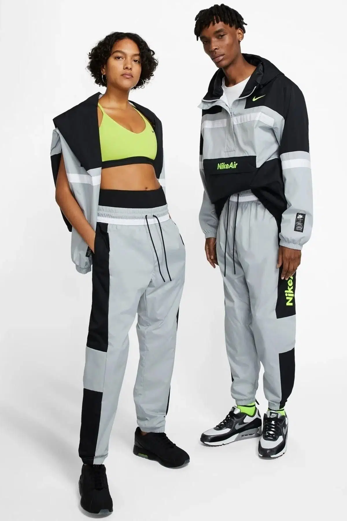 Nike Sportswear Air Unisex Gri Eşofman Altı