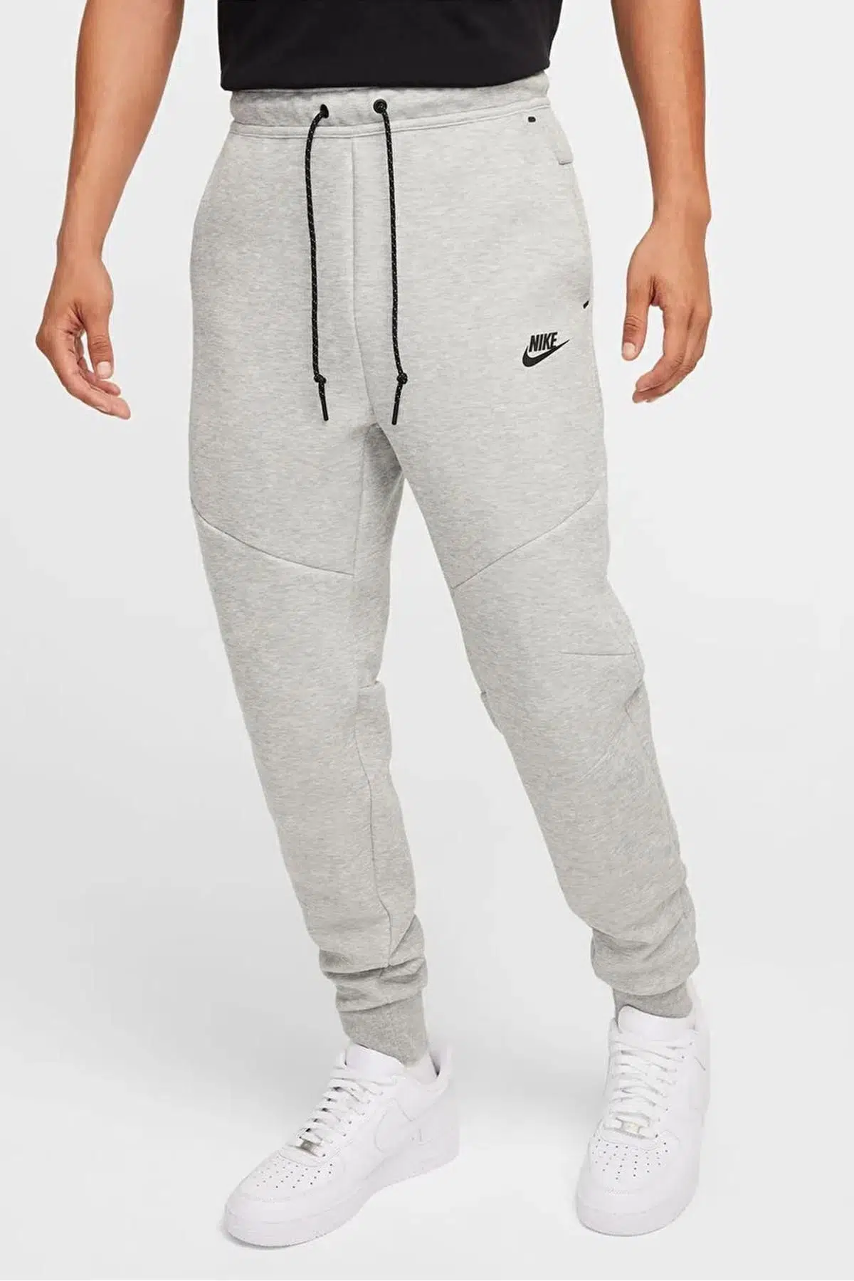 Nike Tech Fleece Slim Fit Men’s Track Jogger Pants Erkek Dar Kesim Eşofman Altı Gri