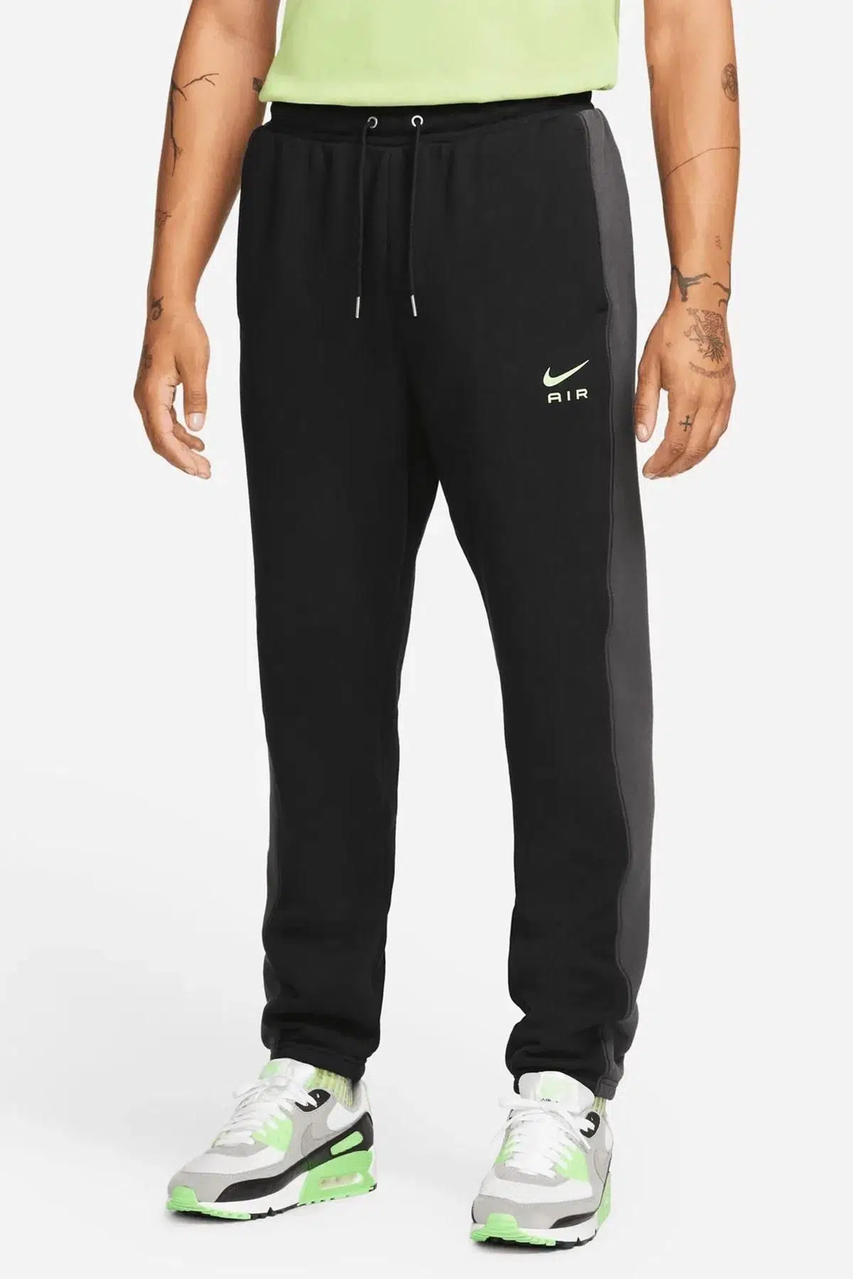 Nike Sportswear Air French Terry Erkek Eşofman Altı Siyah