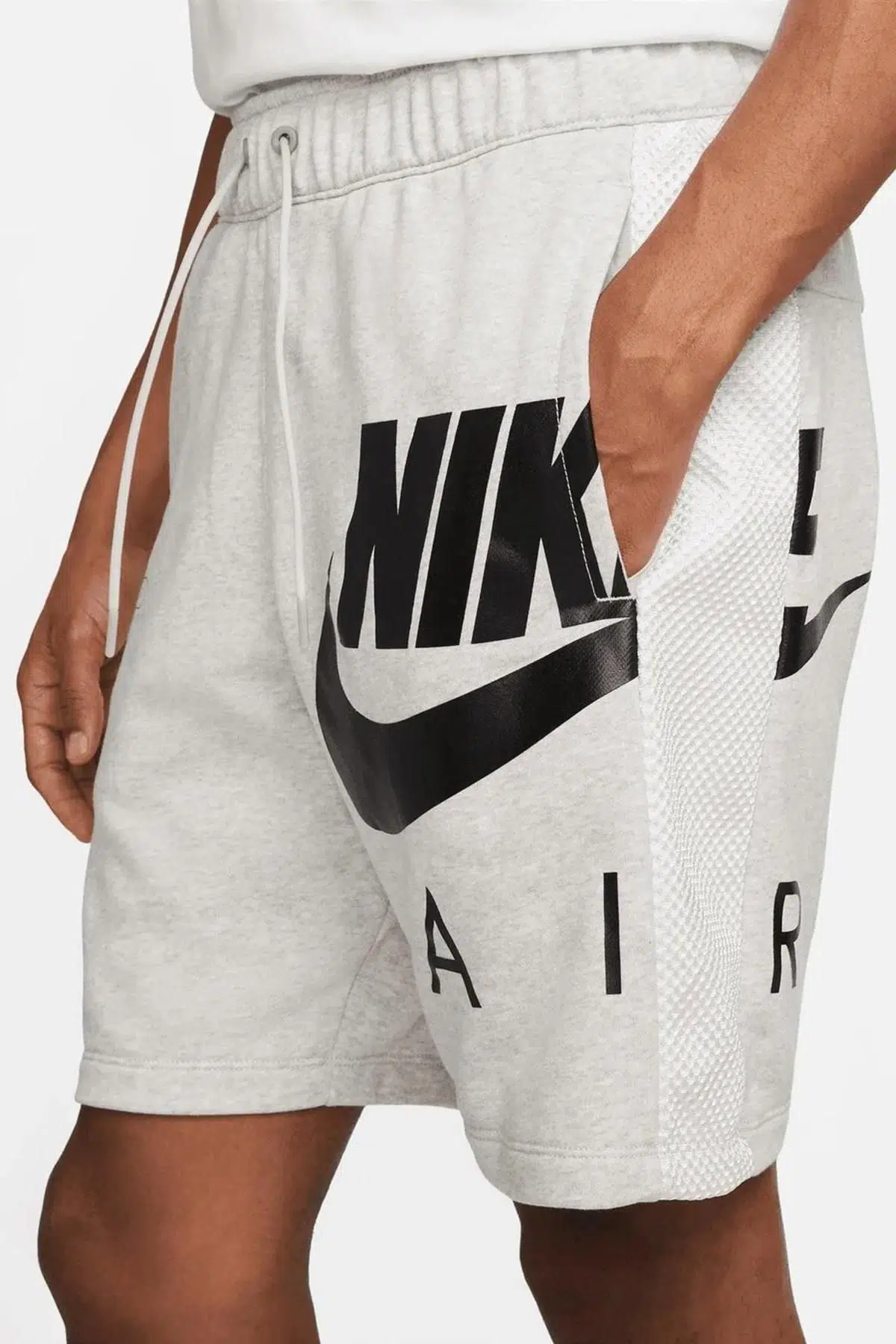 Nike Sportswear Air French Terry Short Kalın Pamuklu Gri Erkek Şort