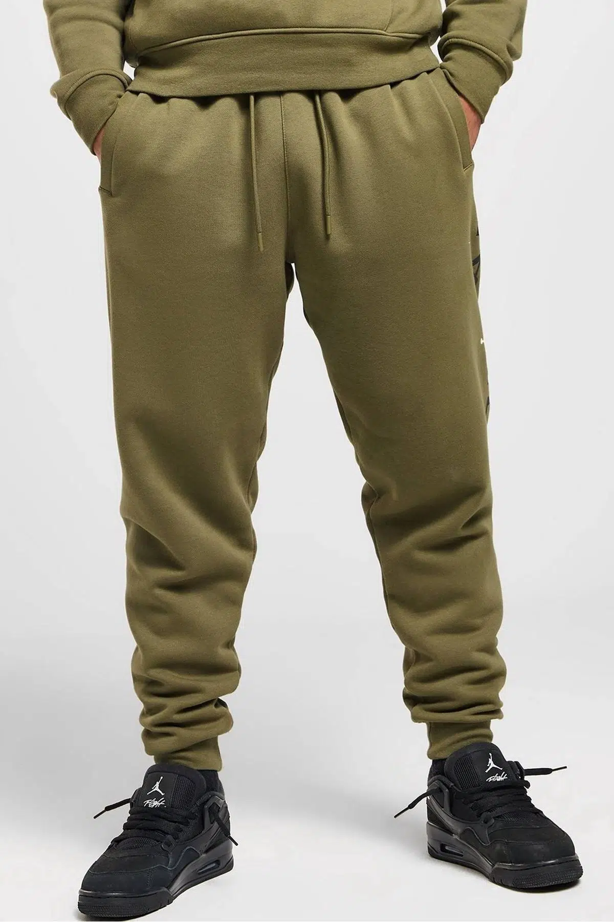 Nike Jordan Essentials Air Stretch Fleece Pant Erkek Eşofman Altı Haki