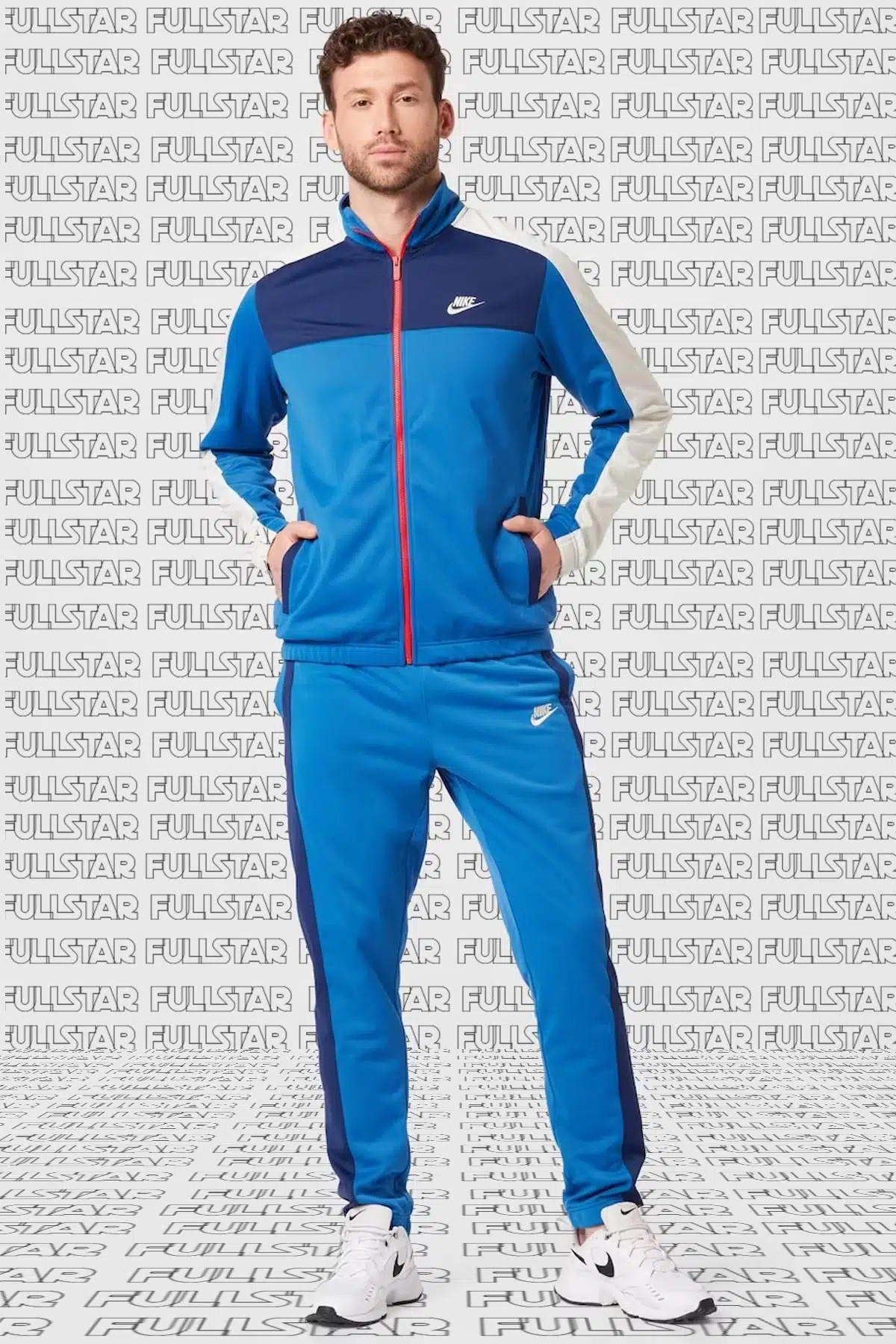 Nike Sportswear Classic Track Suit Erkek Eşofman Takımı Lacivert 
