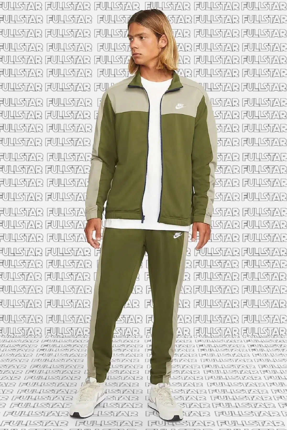 Nike Sportswear Classic Track Suit Eşofman Takımı Yeşil