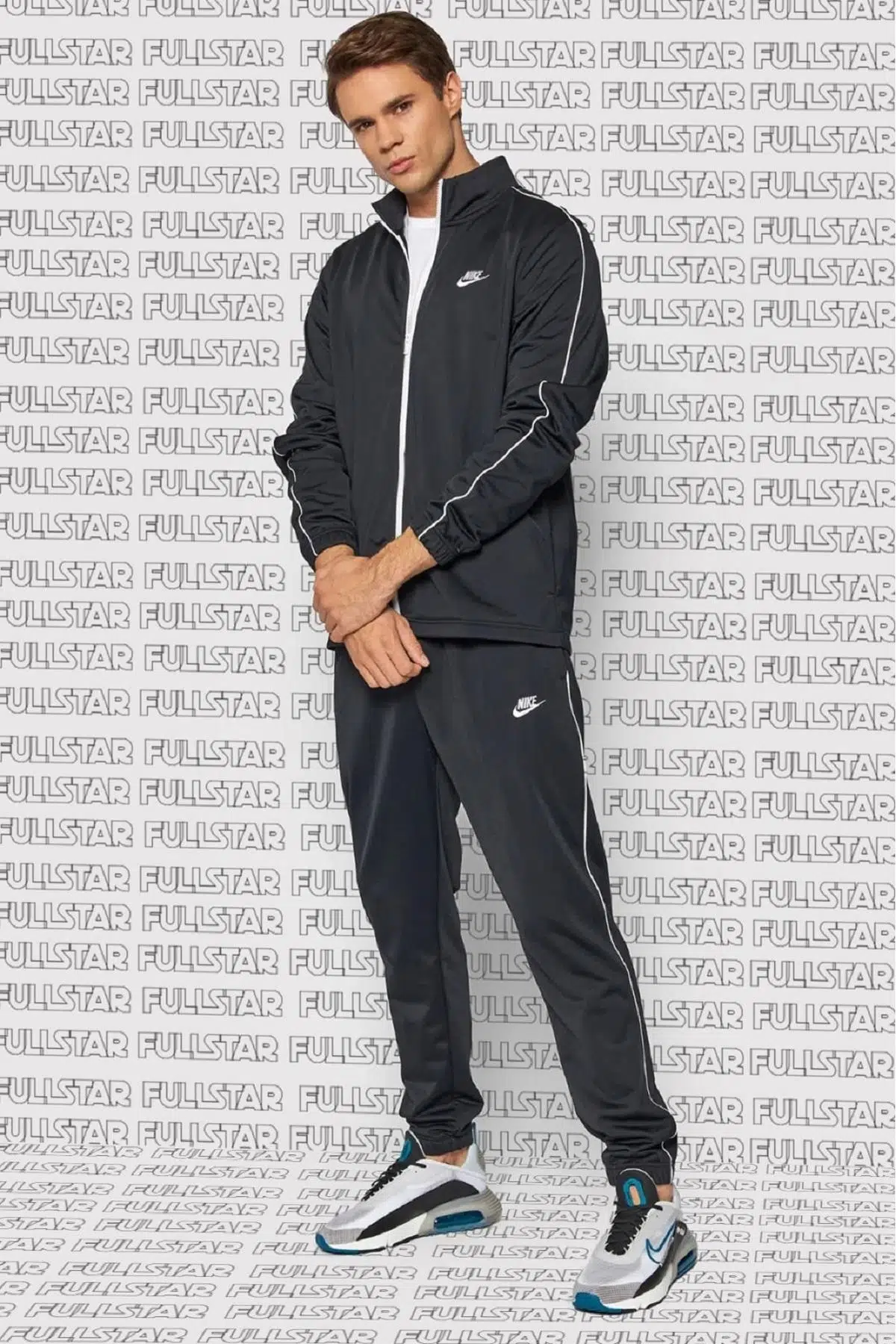 Nike Sportswear Classic Track Suit Black Eşofman Takımı Siyah