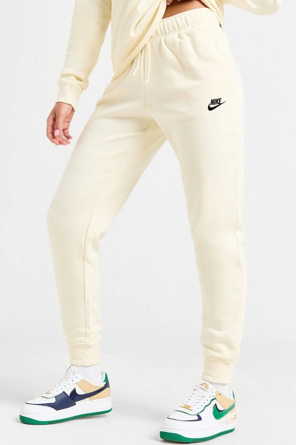 Nike Sportswear Club Fleece Mr Pant Kadın Eşofman Altı Krem