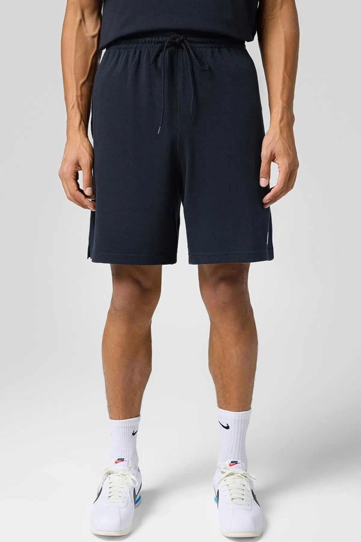 Nike Sportswear Club Knit Short Black Pamuklu Erkek Şort Siyah