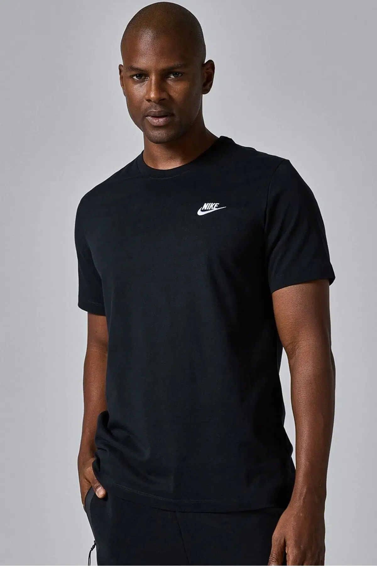 Nike Sportswear Cotton Unisex Short Sleeve Tee Unisex Tişört Siyah