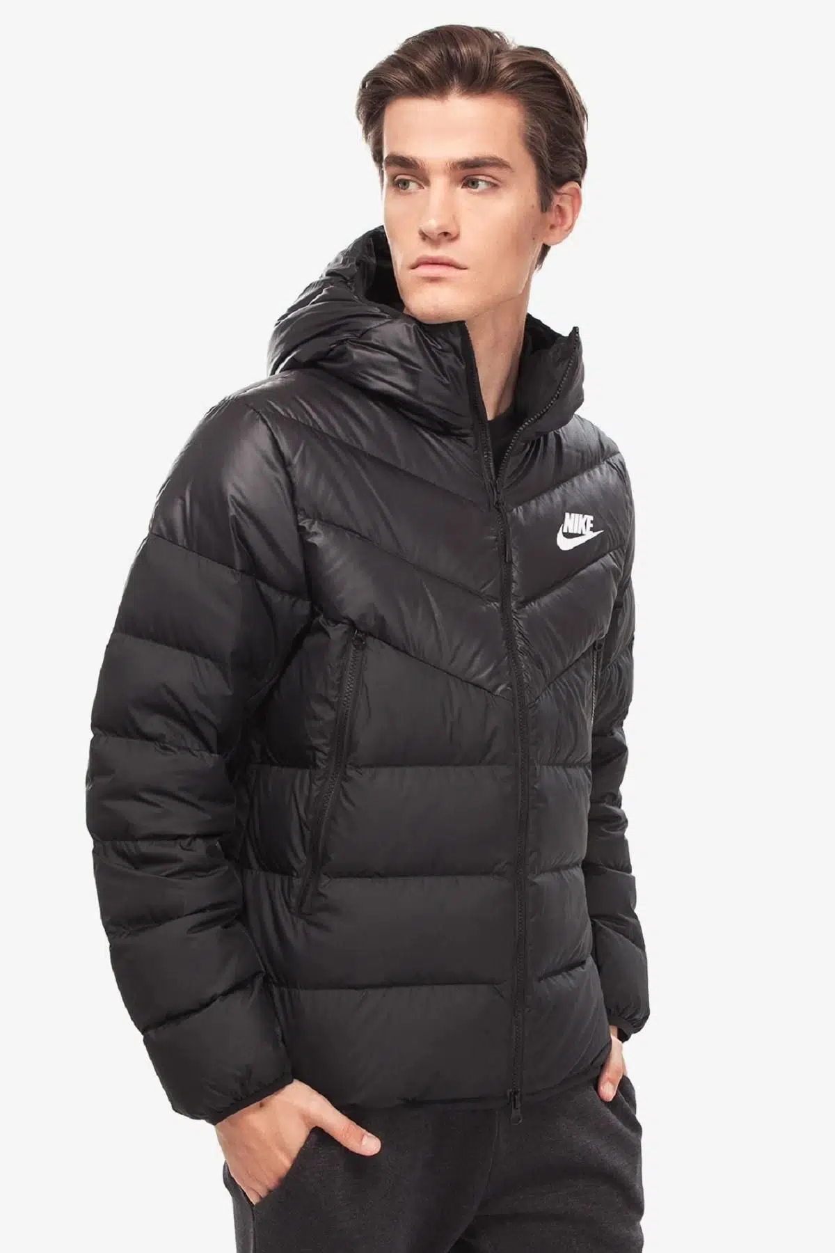 Nike Sportswear Down Fill Jacket Kaz tüyü Siyah Mont
