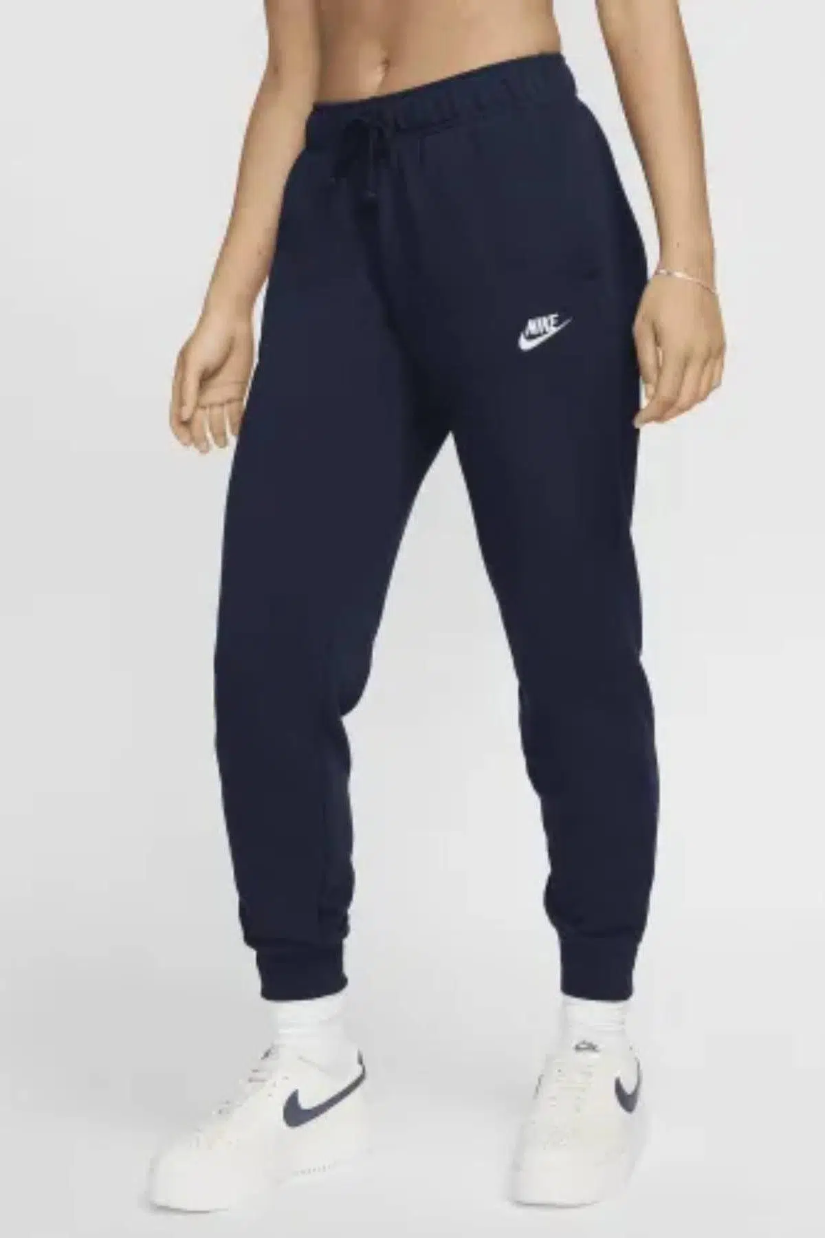 Nike Sportswear Essential Fleece Kadın Lacivert Eşofman Altı 