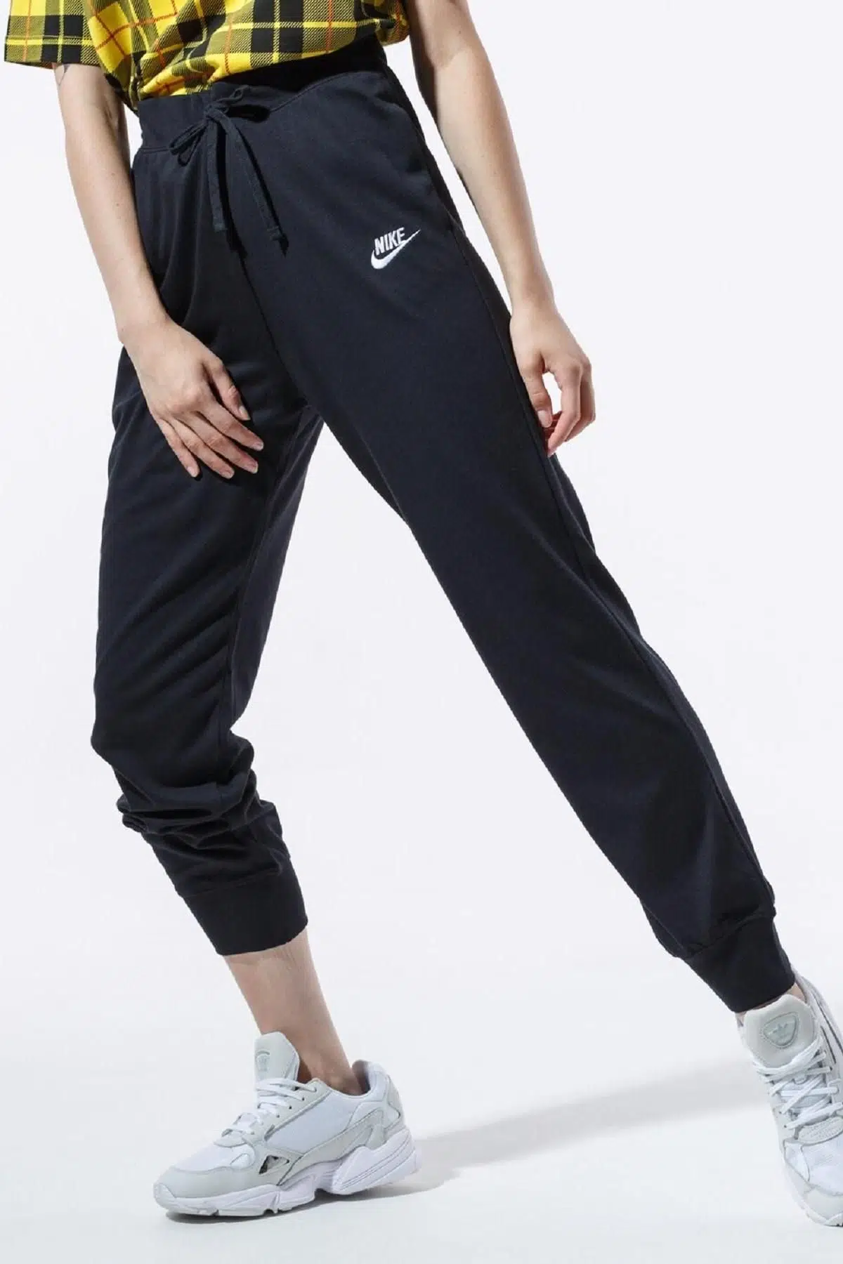 Nike Sportswear Essential Loose Fit Jrsy Pants İnce Rahat Kalıp Siyap Eşofman Altı CV