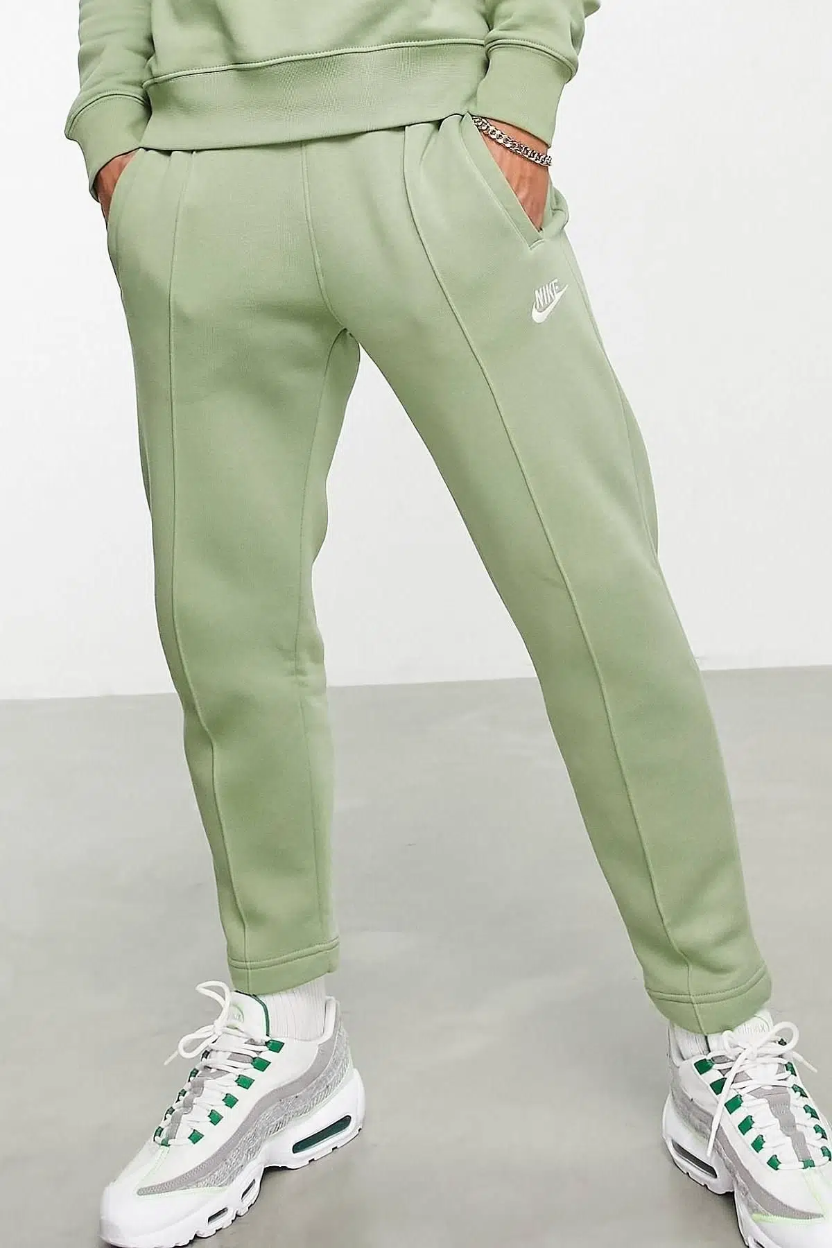Nike Sportswear Fleece Jogger Pant Şardonlu Yeşil Eşofman Altı